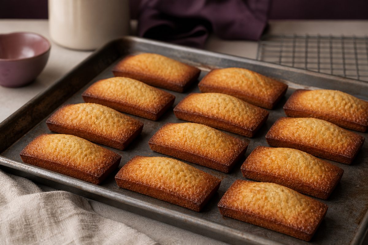 Financiers with Brown Butter and Crisp Edges