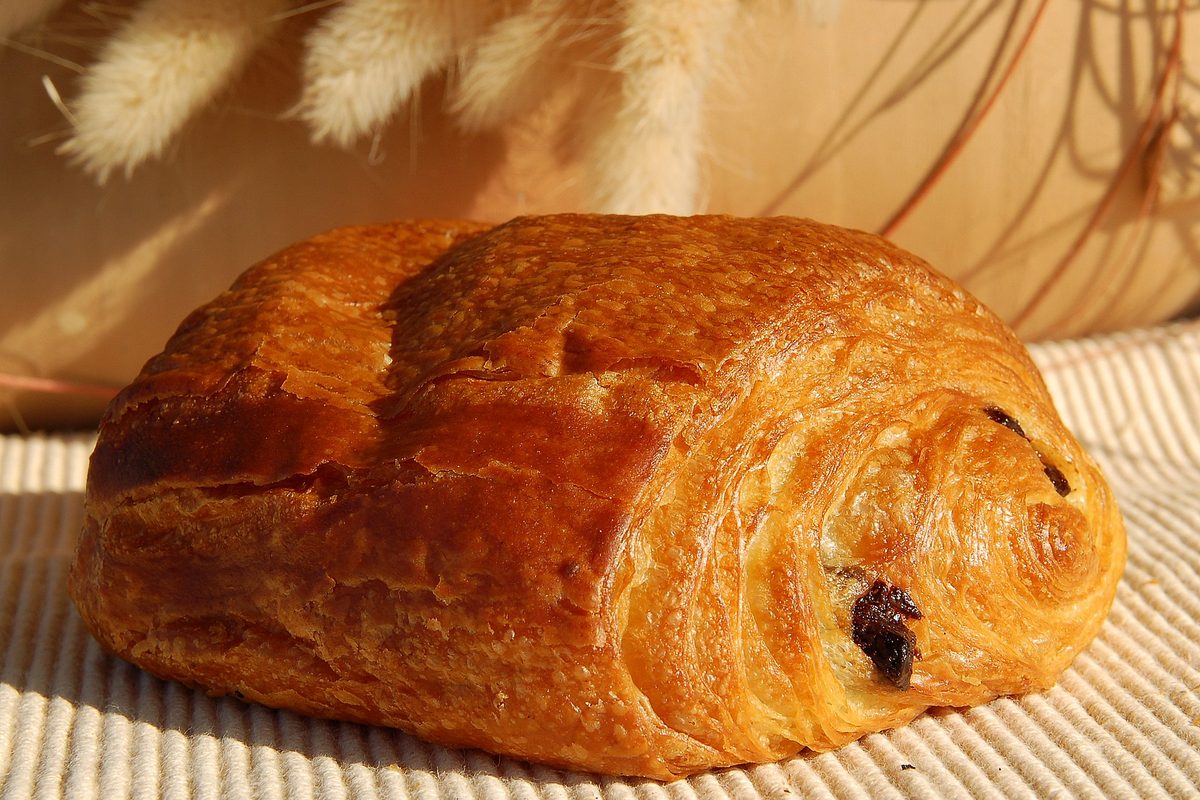 Pain au Chocolat with Straight Layers