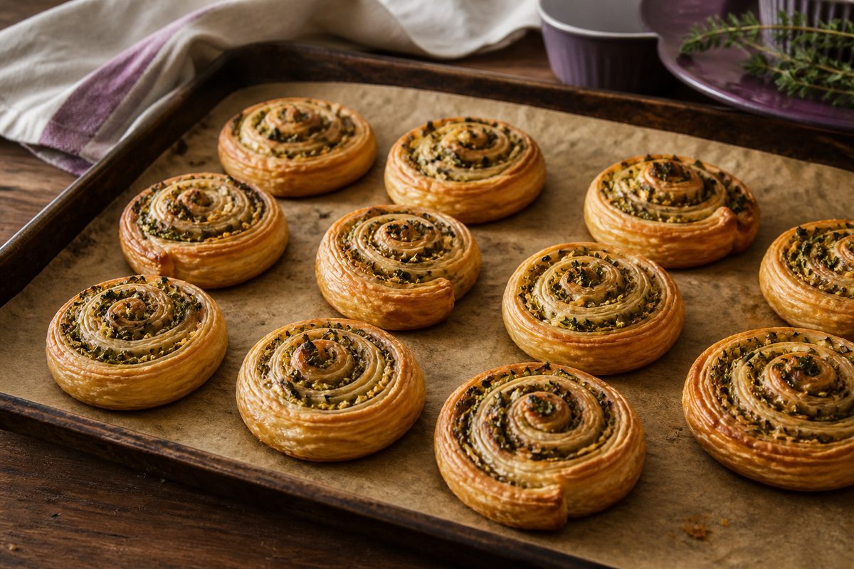 Puff Pastry Pinwheels That Hold Their Shape