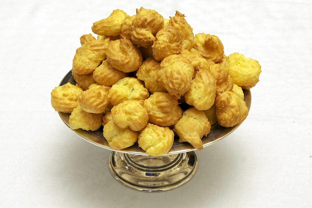 Savory Gougères with a Dry, Airy Center